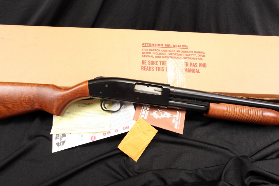 Mossberg Persuader 12 Ga 8 Shot Pump Shotgun /W 20 In. Cylinder Bore
